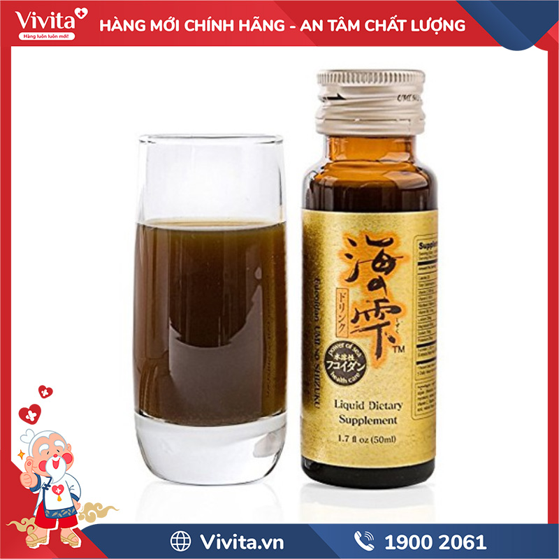 cách sử dụng fucoidan umi no shizuku dạng nước