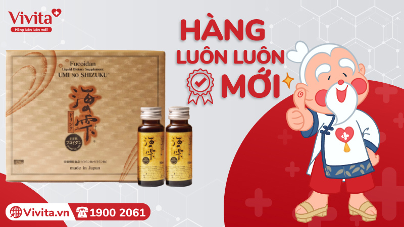 fucoidan umi no shizuku dạng nước mua ở đâu