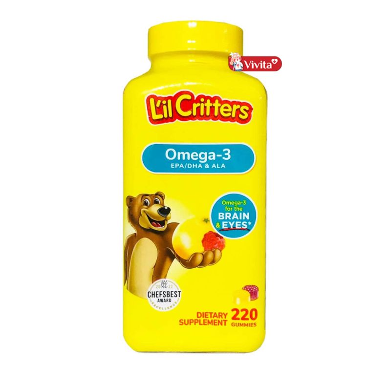 Dầu Omega 3 DHA L’il Critters cho bé