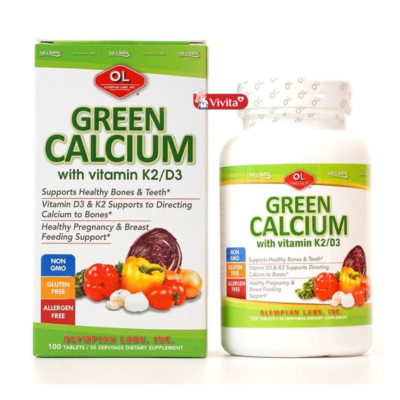 Bổ sung canxi hữu cơ Green Calcium