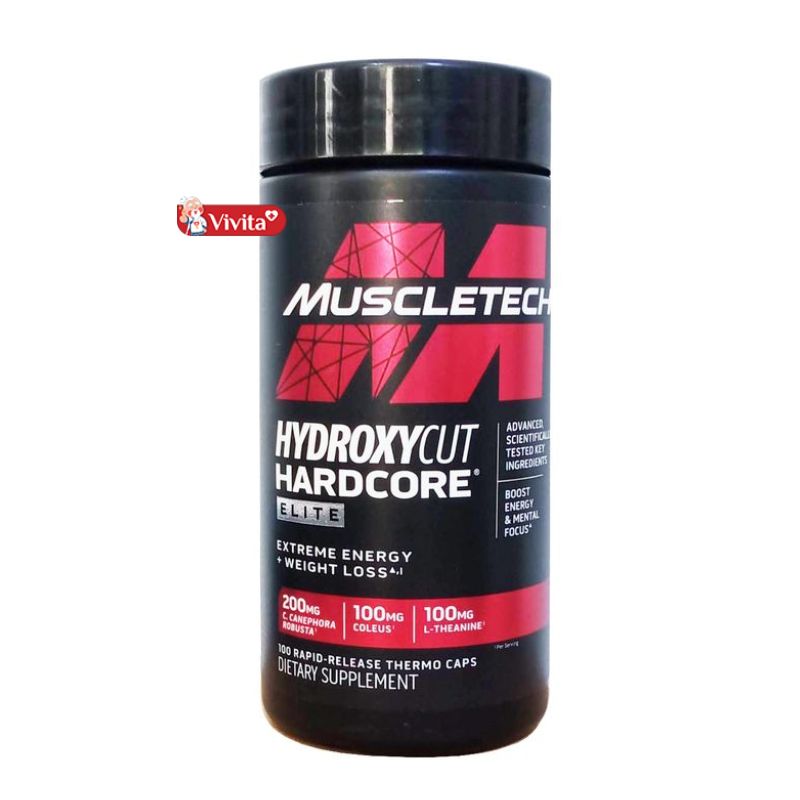 TPCN đốt mỡ Hydroxycut Hardcore Elite