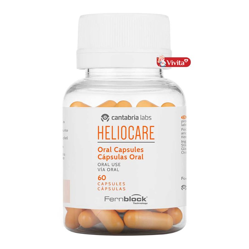 Viên uống chống nắng Heliocare oral