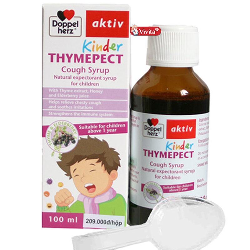 Siro Doppelherz Aktiv Kinder Thymepect Của Đức