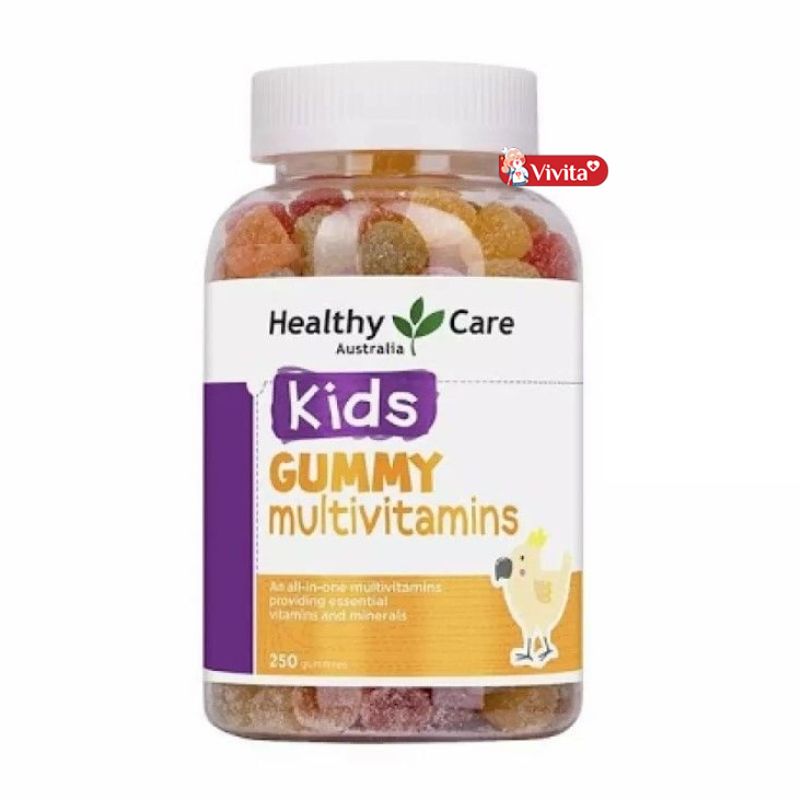 Kẹo Gummy Multivitamins Healthy Care Úc 250 viên