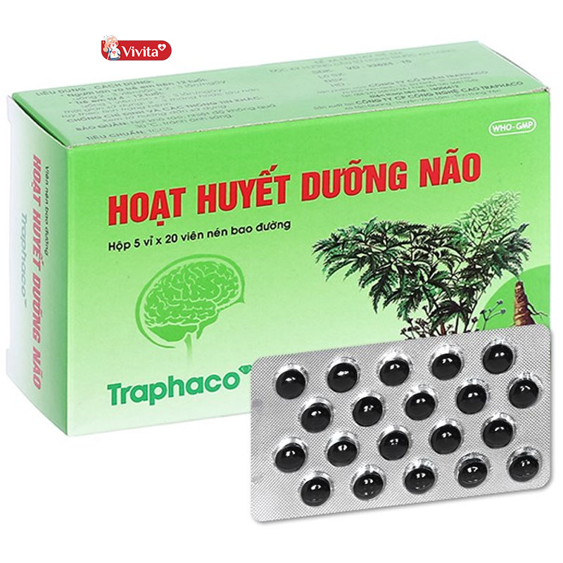 Thuốc Hoạt Huyết Dưỡng Não Traphaco