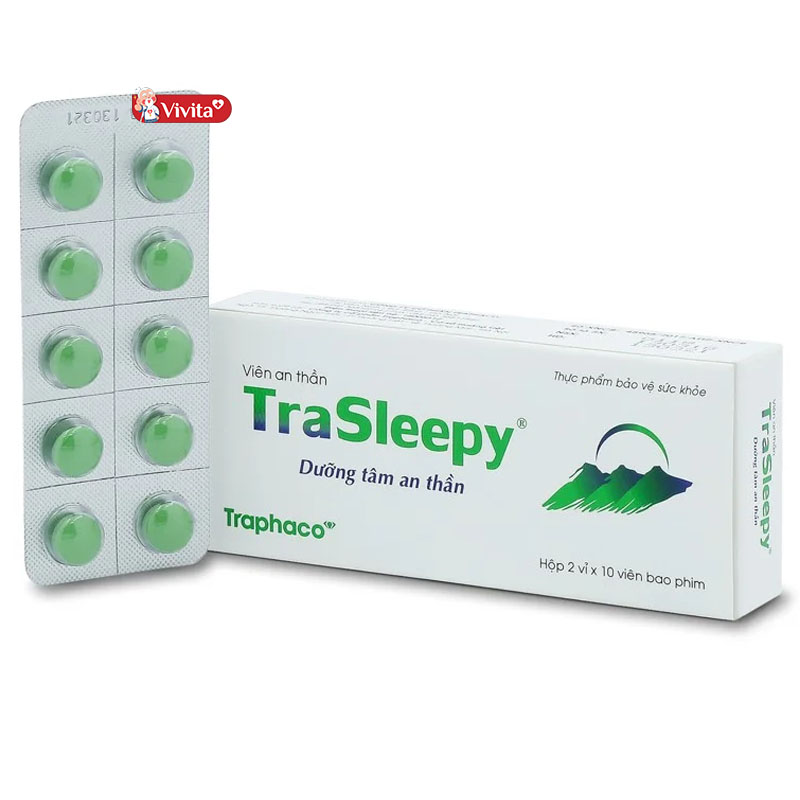 Thảo Dược Ngủ Ngon Trasleepy Dưỡng Tâm An Thần Traphaco