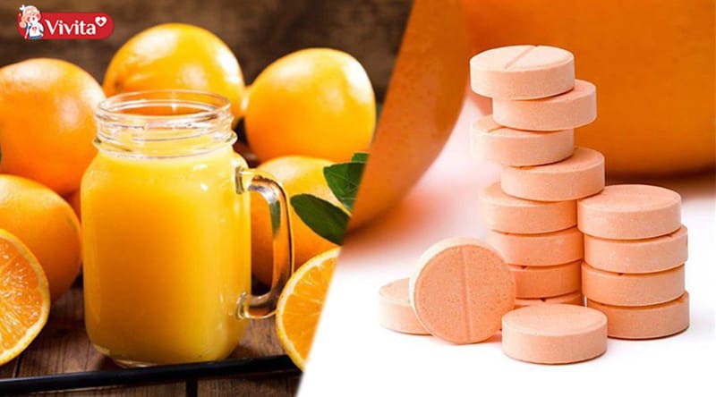 Tương tác giữa sắt và vitamin c