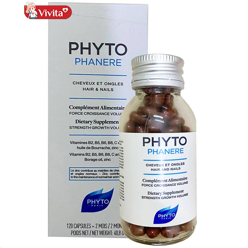 Viên uống kích thích mọc tóc Phyto Pháp