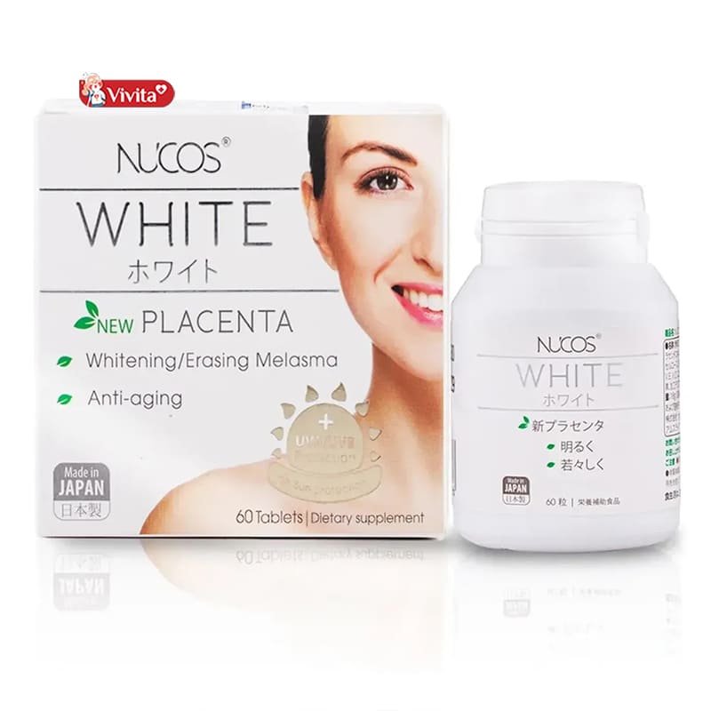 Viên uống trắng da của Nhật Nucos White