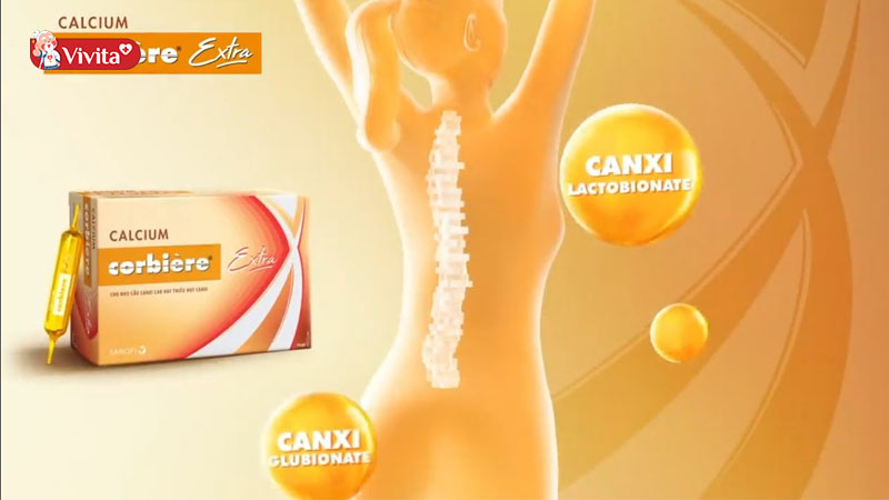 Canxi Corbiere là sản phẩm cung cấp, bổ sung canxi cho mọi đối tượng