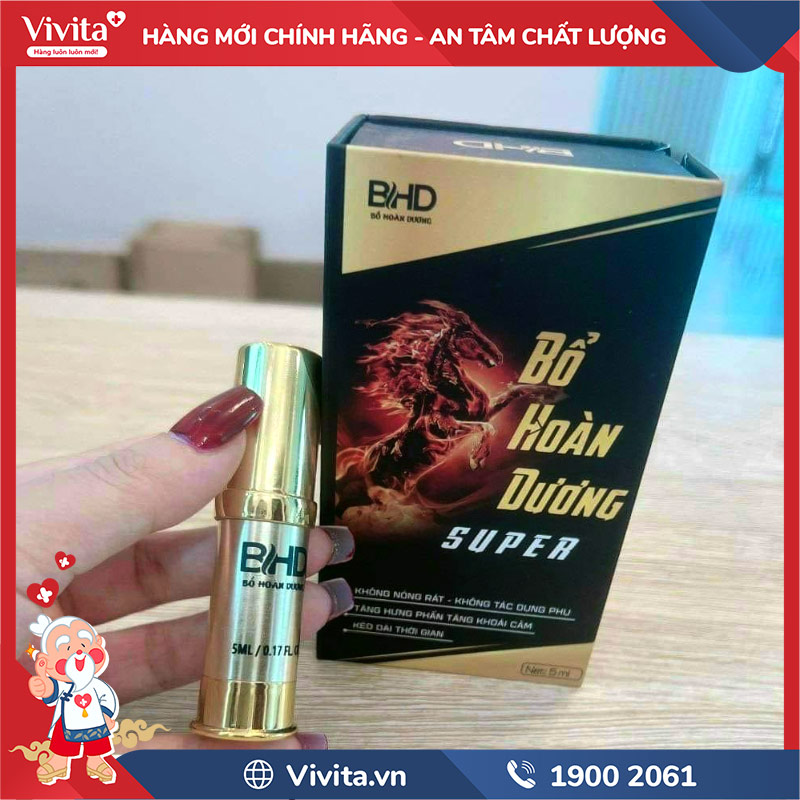 lưu ý khi dùng chai xịt bổ hoàn dương super