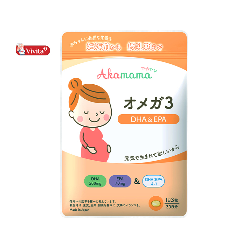 Sản phẩm cung cấp cho mẹ bầu dưỡng chất DHA và EPA để thai nhi được phát triển khỏe mạnh nhất.