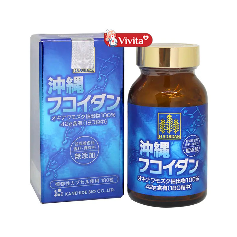 Fucoidan xanh Nhật bản: Okinawa Fucoidan Kanehide Bio Nhật Bản