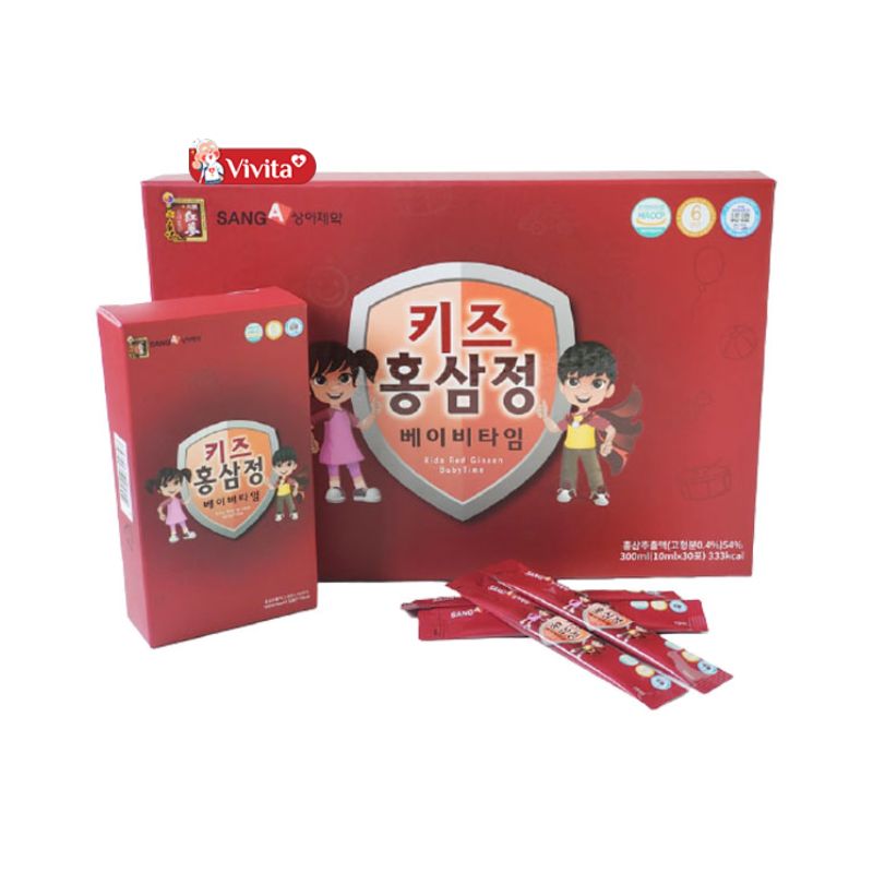 Nước hồng sâm Baby SangA Hàn Quốc 30 gói cho trẻ em