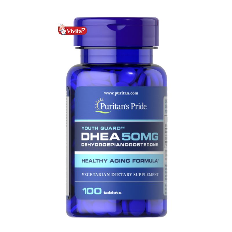 Viên uống Puritan's Pride DHEA 50mg.