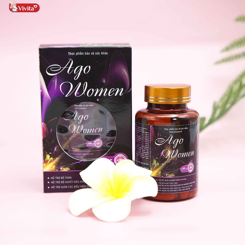 TPCN điều hòa kinh nguyệt và hỗ trợ sinh lý nữ - Ago Women.