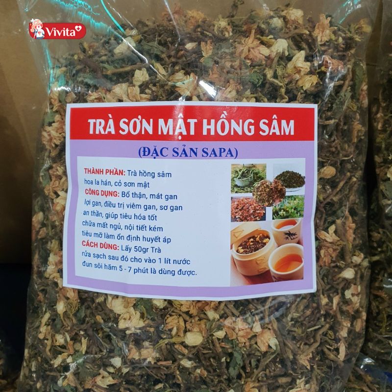 Đối tượng nên dùng trà sơn mật hồng sâm