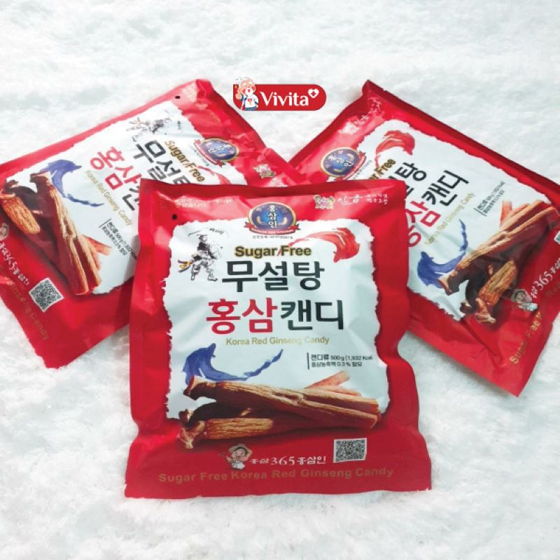 Kẹo Hồng Sâm Không Đường Korea Red Ginseng