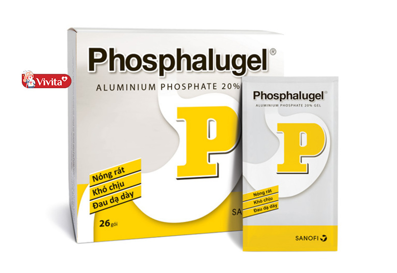 Thuốc đau dạ dày chữ P hay còn có tên là Phosphalugel.