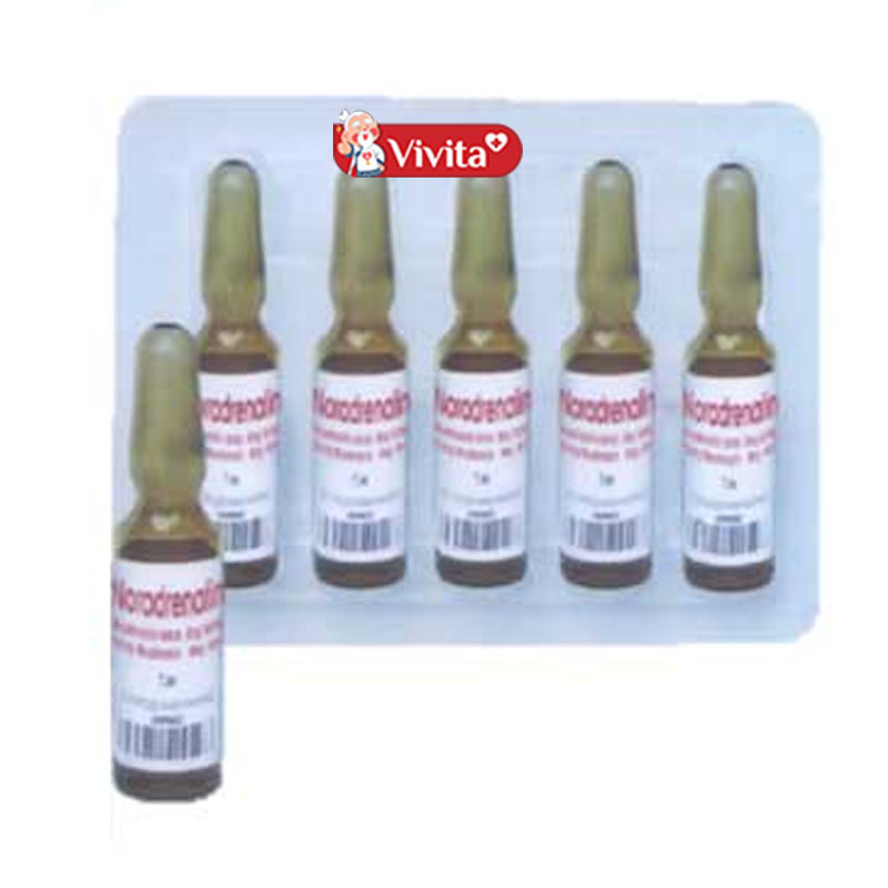 Thuốc hỗ trợ điều trị tụtt huyết áp cấp tính Norepinephrine