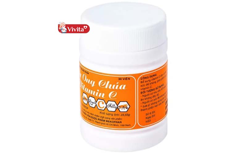 Viên ngậm Sữa Ong Chúa Vitamin C Mekophar Công Dụng Liều Dùng Và Cách Dùng Đúng