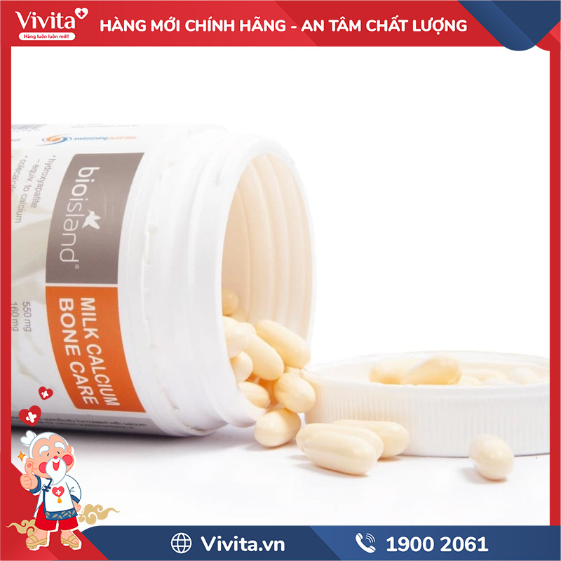 cách sử dụng bio island milk calcium bone care