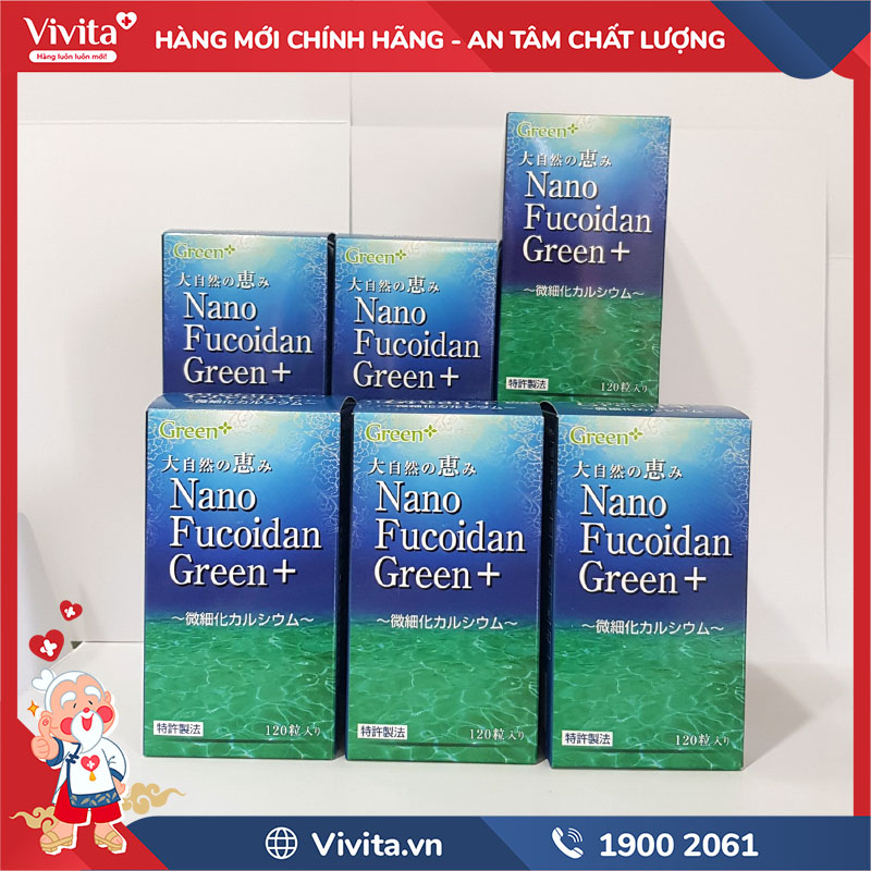 công dụng nano fucoidan green+