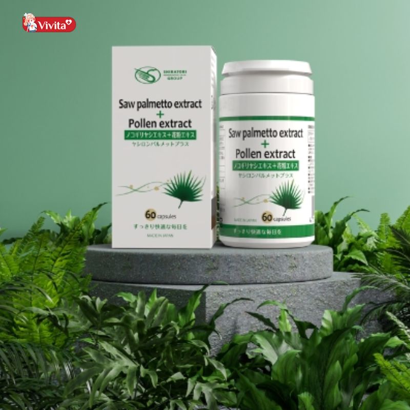 Liệu trình uống Saw Palmetto Plus