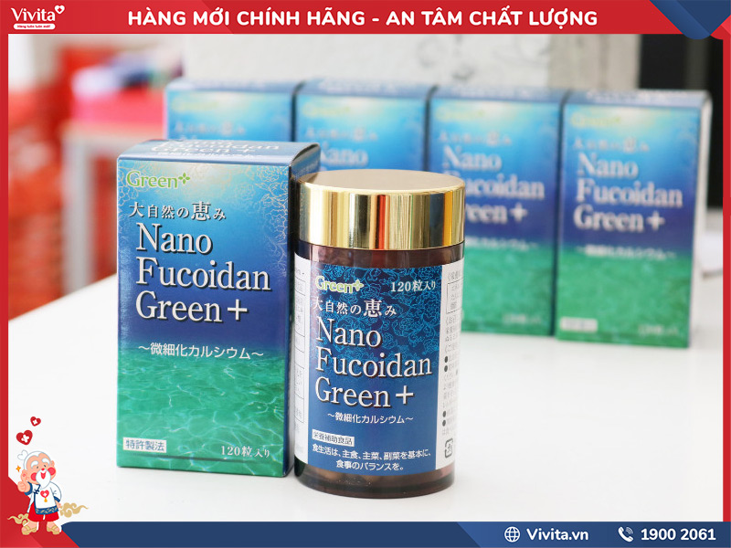 giới thiệu nano fucoidan green+