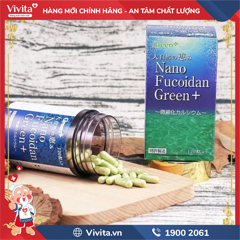 nano fucoidan green+ có tốt không