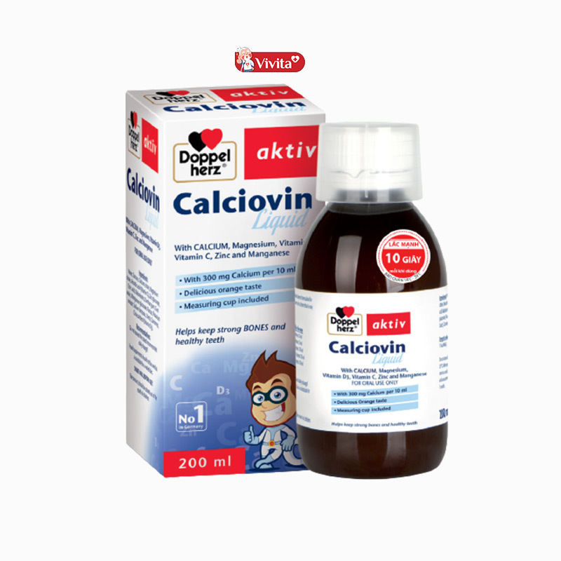 Review Doppelherz Calciovin Liquid