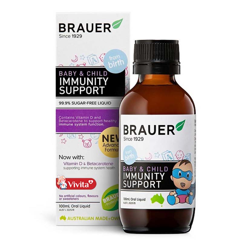 Siro Tăng Đề Kháng Brauer Baby & Child Immunity Cho Trẻ Có Tốt Không?