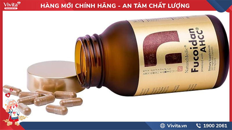 cách sử dụng viên uống naturemedic fucoidan ahcc