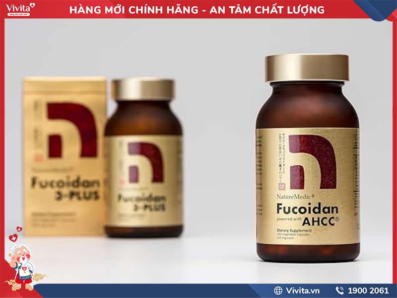 công dụng viên uống naturemedic fucoidan ahcc