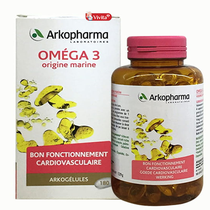 Dầu cá Omega 3 Arkopharma của Pháp