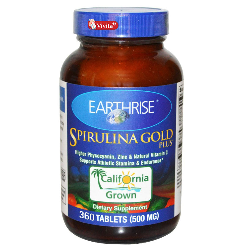 Tảo mặt trời Spirulina Gold Plus