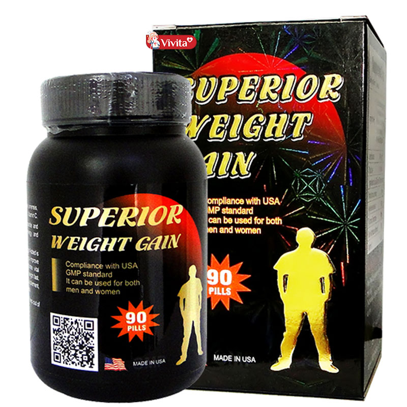 Thực phẩm hỗ trợ tăng cân Superior weight gain