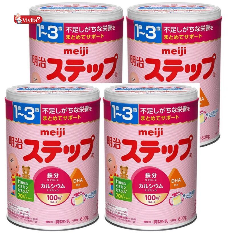 Sữa Meiji Nhật cho trẻ biếng ăn