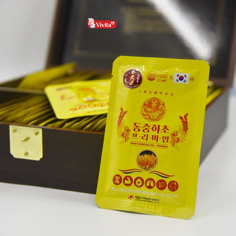 Nước đông trùng hạ thảo Hàn Quốc Premium Dong Chung Ha Cho