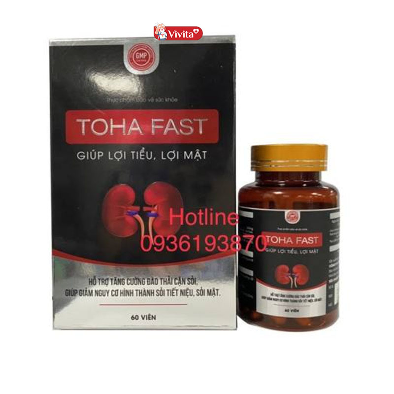 Viên uống bổ thận Toha Fast