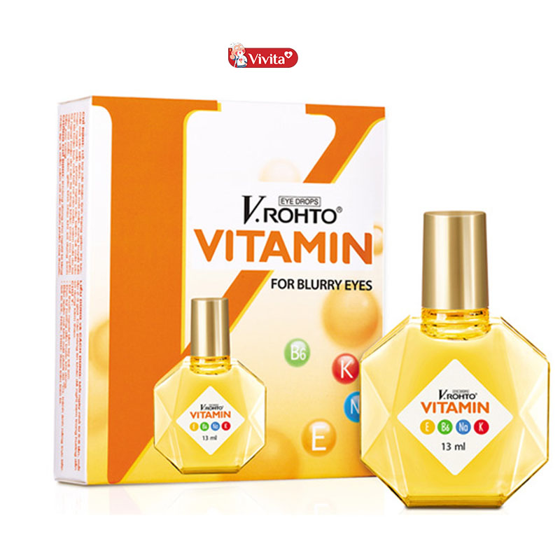 Thuốc nhỏ bổ mắt V.Rohto Vitamin