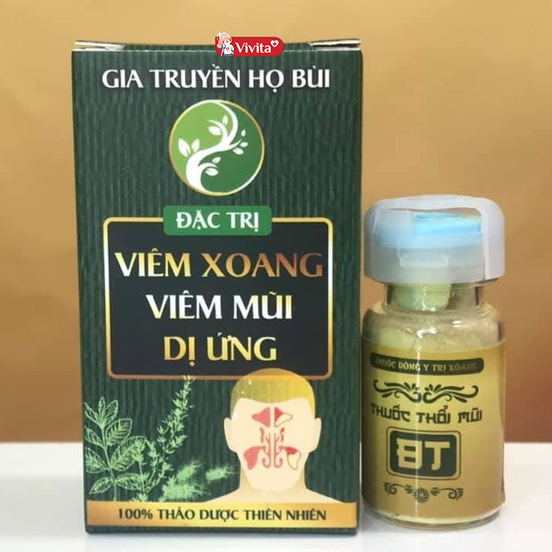 Thuốc trị xoang Đông y gia truyền họ Bùi