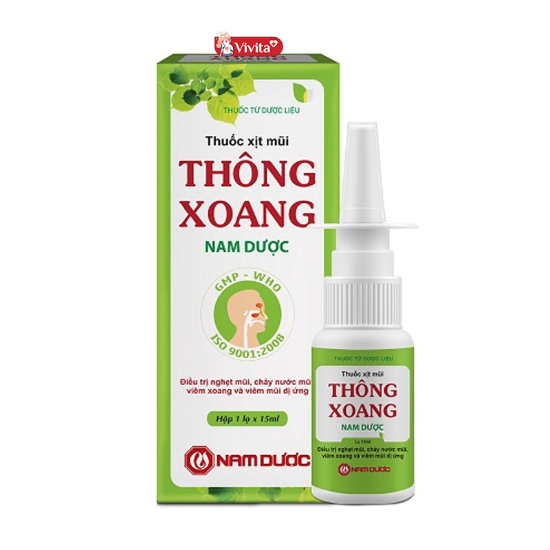 Thuốc trị viêm xoang gia truyền Thông Xoang Nam Dược