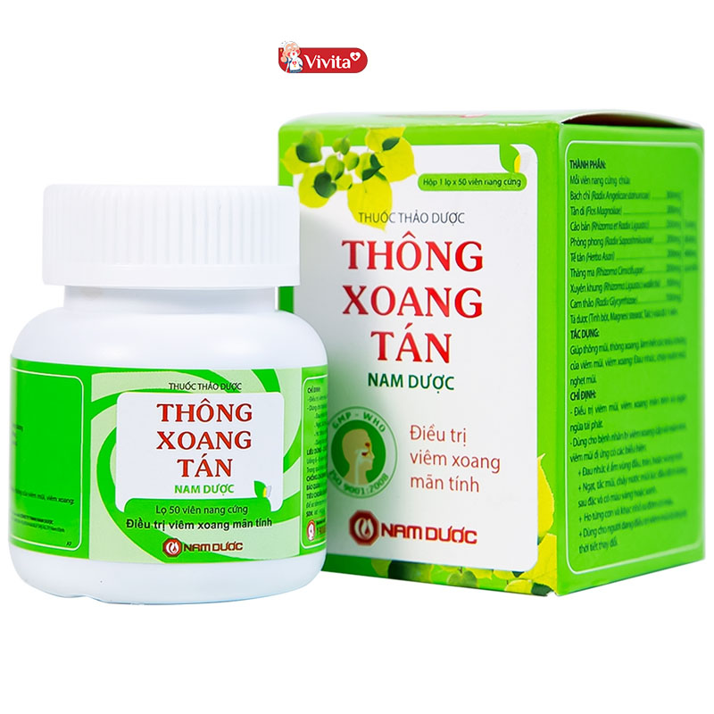 Thuốc thảo dược Thông Xoang Tán