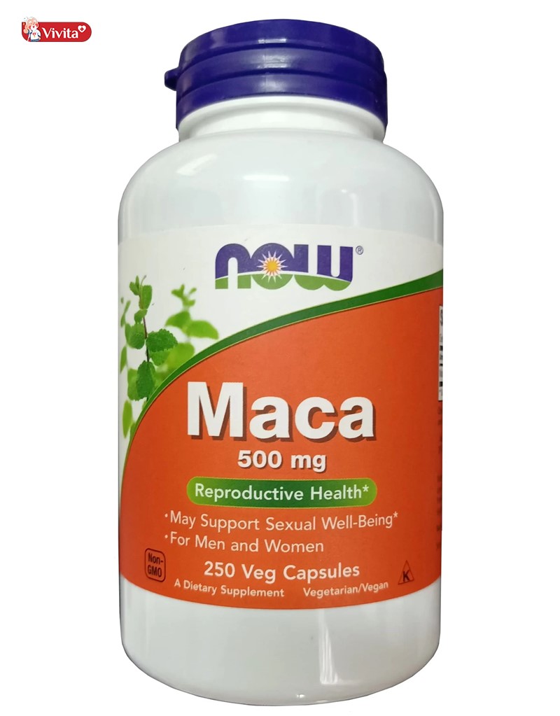 Công dụng Now Foods Maca