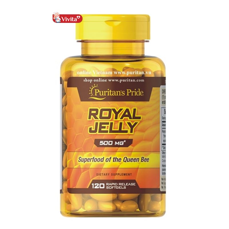 Sữa ong chúa Puritan’s Pride Royal Jelly 500mg