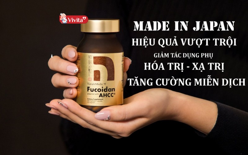 Công dụng của NatureMedic Fucoidan AHCC