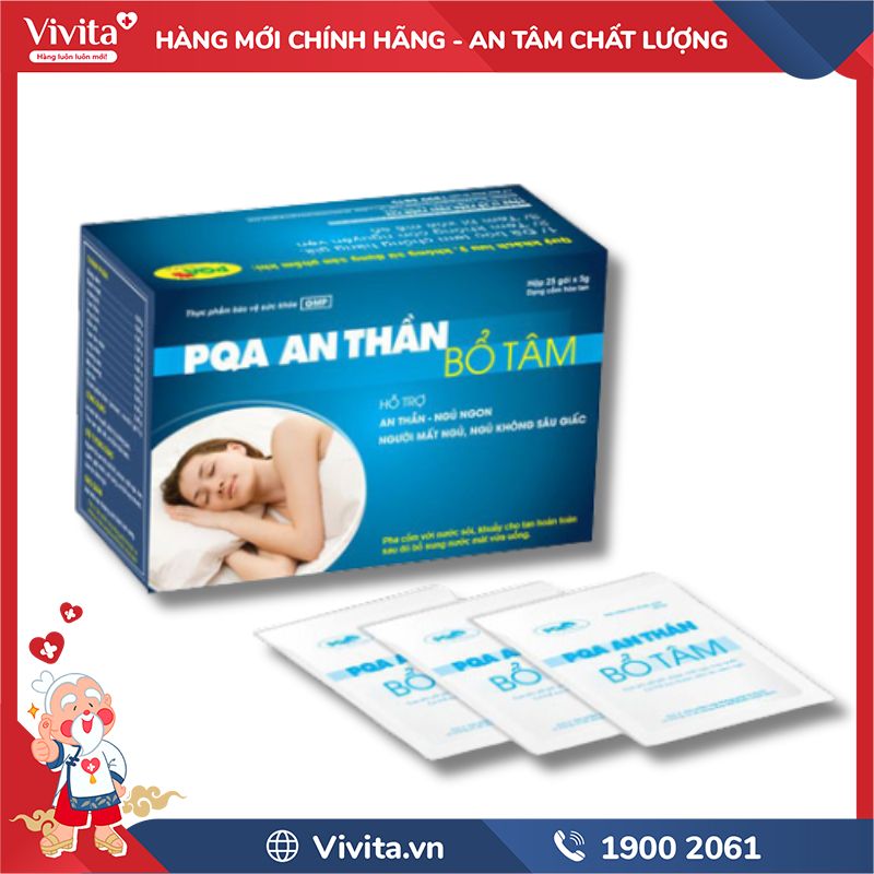 Cách nhận biết PQA An Thần Bổ Tâm chính hãng