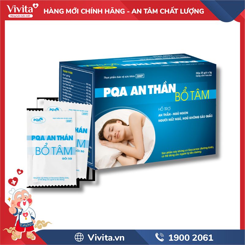 Cách sử dụng PQA An Thần Bổ Tâm