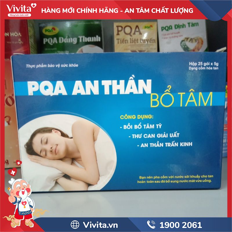 Công dụng của PQA An Thần Bổ Tâm